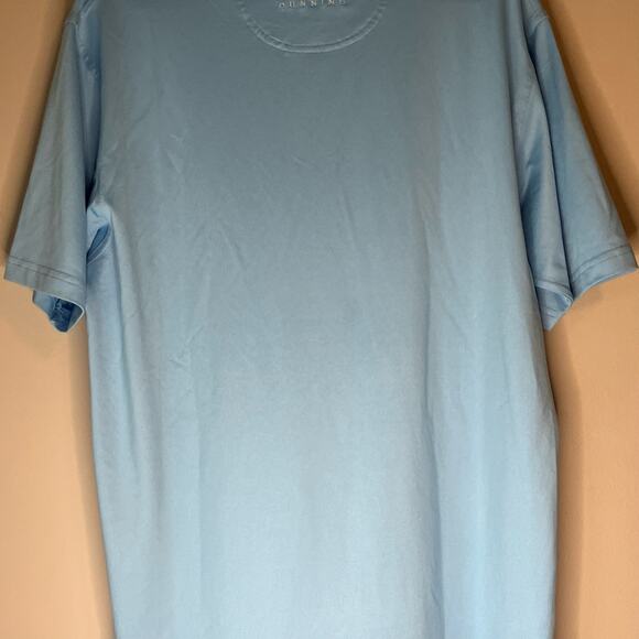 Men’s Dunning Golf Polo Light Blue Short Sleeve Size Medium - Picture 10 of 16